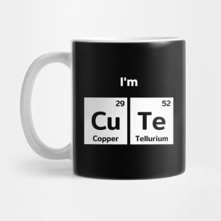 I'm cute  funny scientist Mug